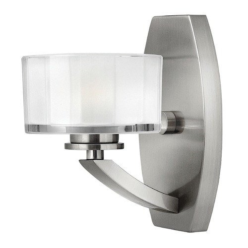 Hinkley Meridian 8-Inch High Brushed Nickel LED Sconce by Hinkley Lighting 5590BN-LED