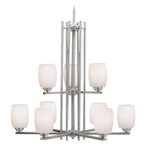 Eileen 30-Inch Chandelier in Brushed Nickel by Kichler Lighting
