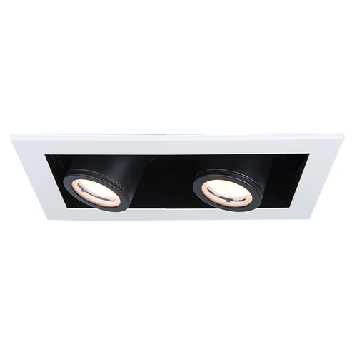Silo Multiples White & Black LED Recessed Kit by WAC Lighting
