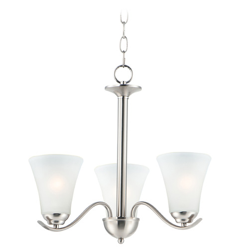 Maxim Lighting Maxim Lighting Vital Satin Nickel Chandelier 12073FTSN