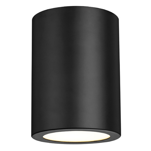 Harley Matte Black Flush Mount by Z-Lite