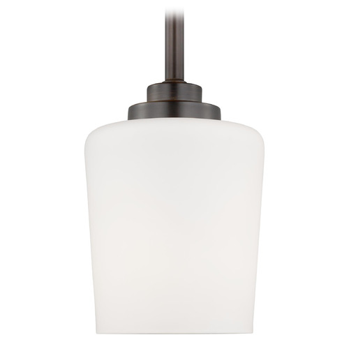 Generation Lighting Windom Bronze LED Mini Pendant by Generation Lighting 6102801EN3-710