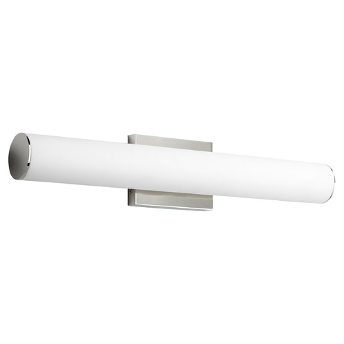 Fugit 23-Inch LED Vanity Light in Polished Nickel by Oxygen Lighting