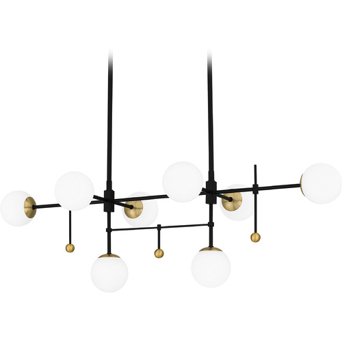 Blaire 39.50-Inch LED Linear Light in Matte Black by Quoizel Lighting