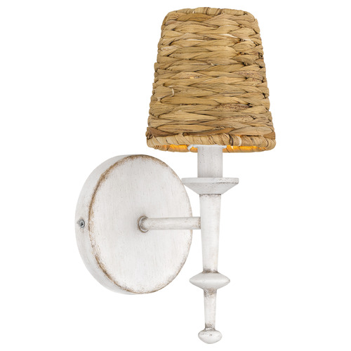 Quoizel Lighting Flannery Antique White Sconce