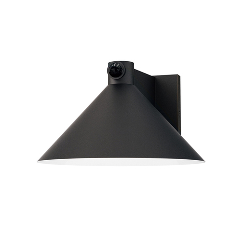 Conoid Large LED Outdoor Wall Light in Black by Maxim Lighting