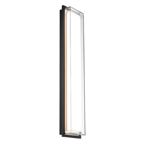Modern Forms Ice Bar Black LED Outdoor Wall Light