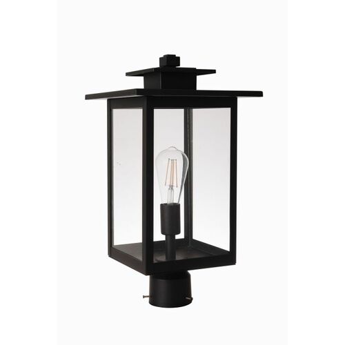 Craftmade Lighting Rock Creek Textured Black Post Light