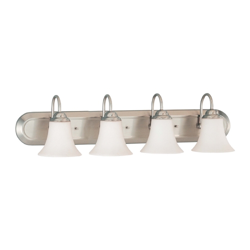 Bathroom Light in Brushed Nickel by Nuvo Lighting