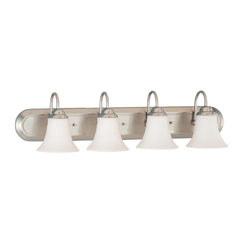 Nuvo Lighting Bathroom Light in Brushed Nickel by Nuvo Lighting 60/1835