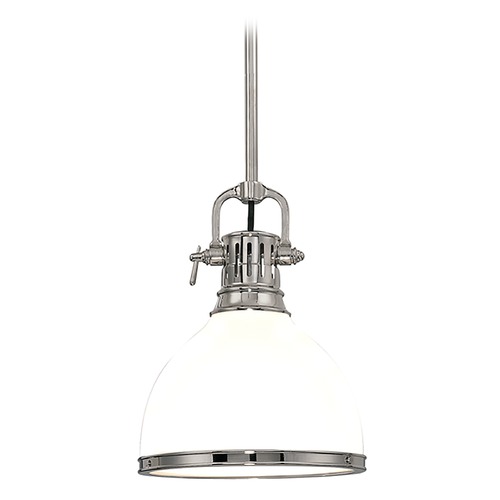 Hudson Valley Lighting Randolph Pendant in Polished Nickel by Hudson Valley Lighting 2623-PN