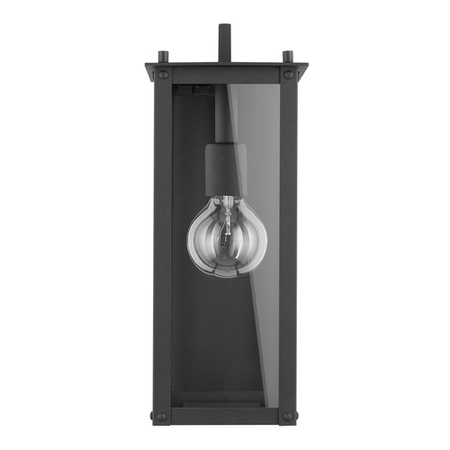 Hunt 15-Inch Outdoor Wall Lantern in Black by Capital Lighting