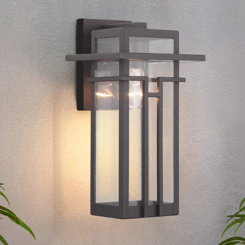 Boxwood Antique Bronze Medium Outdoor Wall Light by Progress Lighting