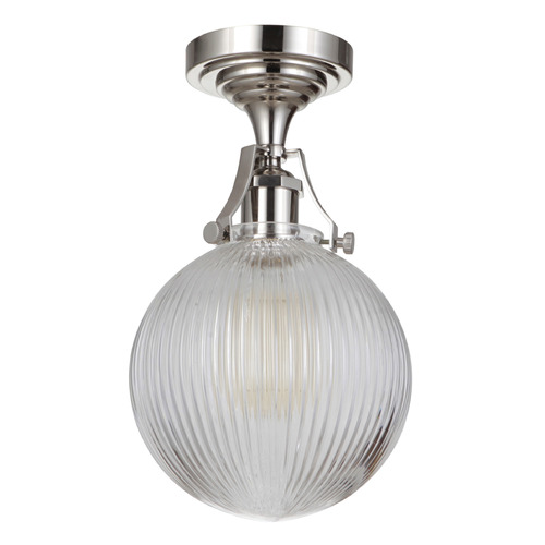 State House Polished Nickel Semi-Flush Mount by Craftmade Lighting