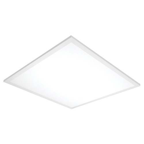 Satco Lighting 2x2 Recessed or Surface Mounted LED Flat Panel Light 40W 100-277V 4000K White by Satco Lighting 65/372R1