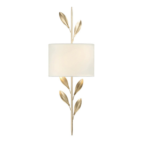 Broche 24-Inch Wall Sconce in Antique Gold by Crystorama Lighting