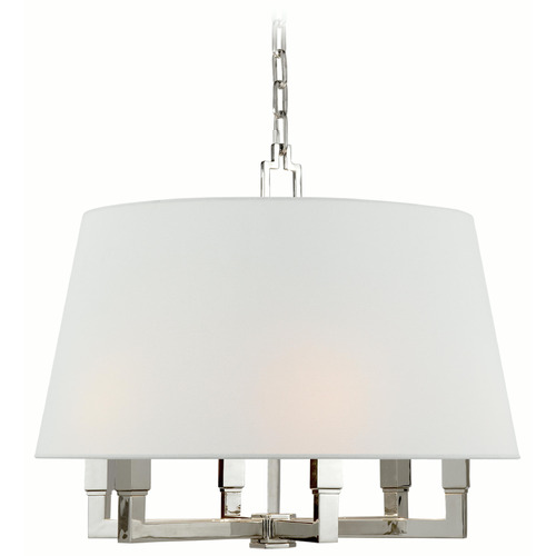Linear Polished Nickel Task Floor Lamp