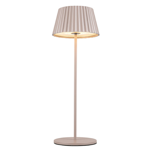 Kuzco Lighting Dario Moonstone Gray LED Table Lamp with Empire Shade
