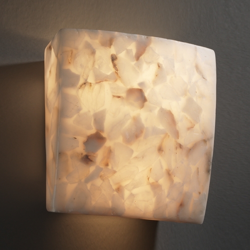 Alabaster Rocks! Collection Sconce by Justice Design Group