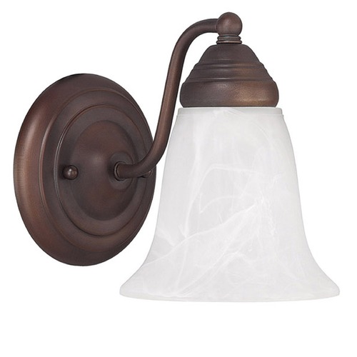 Capital Lighting Brady Burnished Bronze Sconce by Capital Lighting 1361BB-117