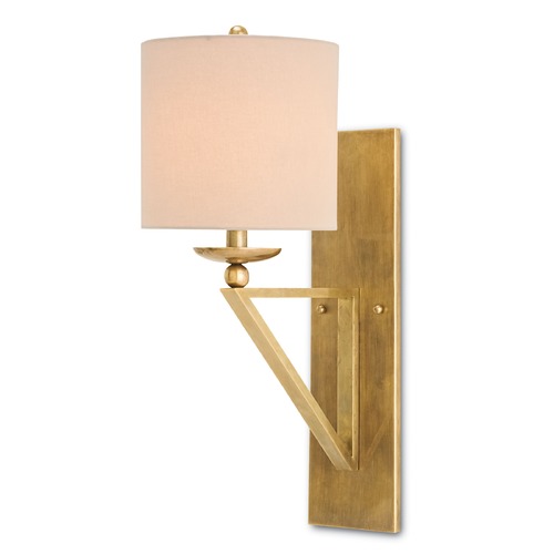 Mid-Century Modern Sconces Vintage Brass Anthology by Currey and Company Lighting