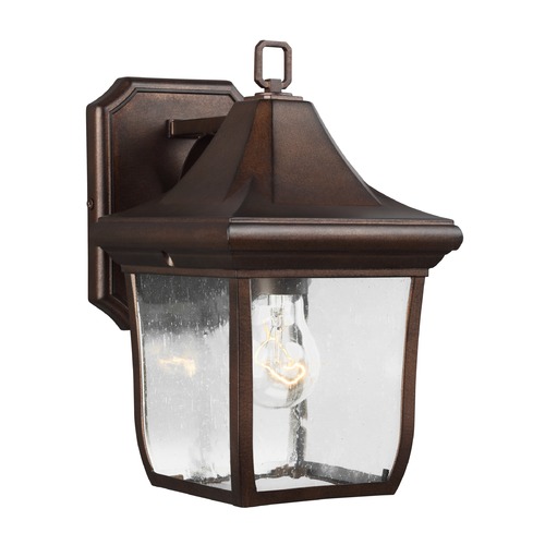 Oakmont 10.75-Inch Outdoor Wall Light in Bronze by Visual Comfort Studio