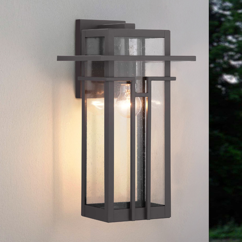 Boxwood Antique Bronze Large Outdoor Wall Light by Progress Lighting