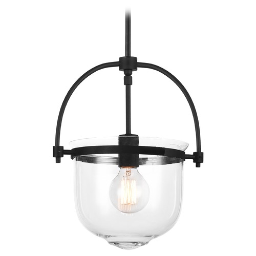 Matteo Lighting Ceramiche Matte Black Pendant by Matteo Lighting C58701MB