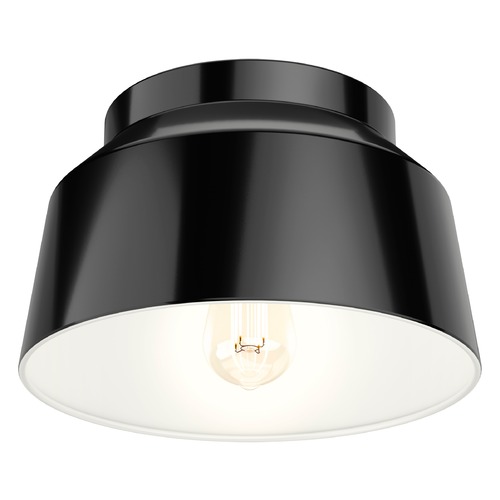 Cranbrook Matte Black Flush Mount by Hunter Fan Company