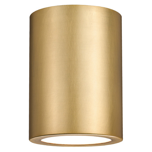 Z-Lite Harley Rubbed Brass Flush Mount by Z-Lite 2302F1-RB