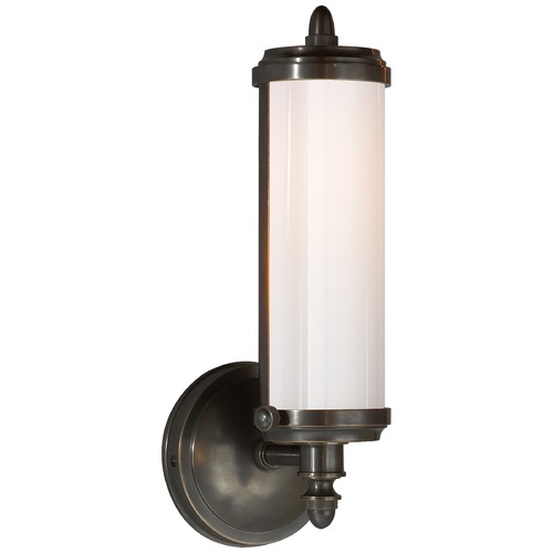 Visual Comfort Signature Collection Thomas OBrien Merchant Sconce in Bronze by Visual Comfort Signature TOB2206BZWG