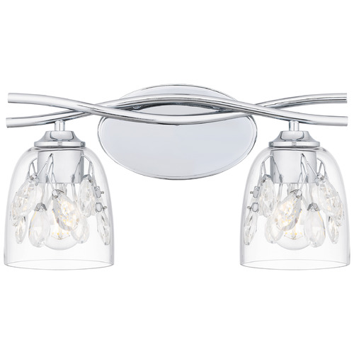 Quoizel Lighting Ansley Polished Chrome Bathroom Light