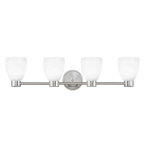 Design Classics Lighting Lighting Aon Fuse Satin Nickel Bathroom Light 1804-09 GL1028MB