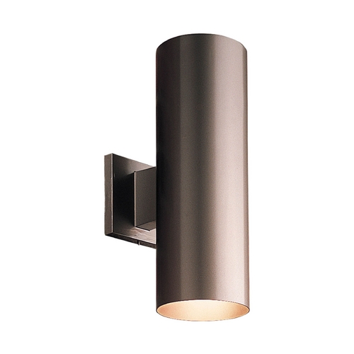 Cylinder Antique Bronze Outdoor Wall Light by Progress Lighting