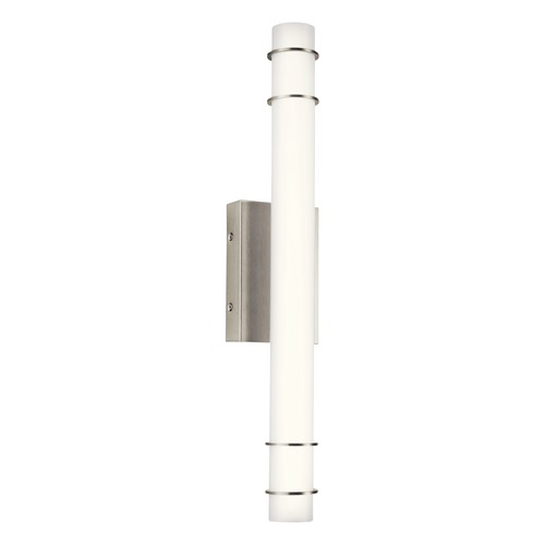 Kichler Lighting Transitional LED Vertical Bathroom Light Brushed Nickel Korona by Kichler Lighting 11253NILED