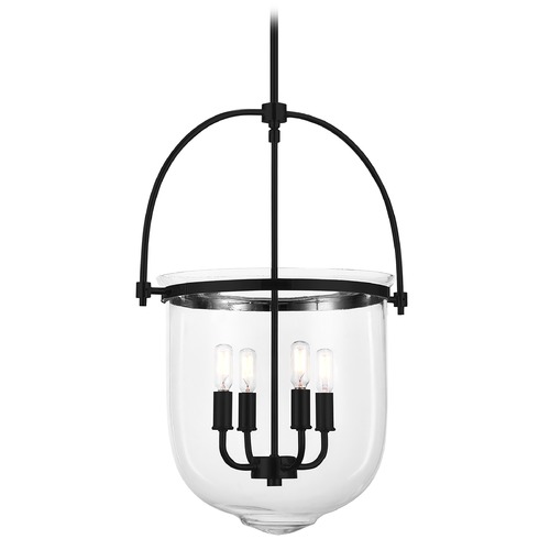 Matteo Lighting Ceramiche Matte Black Pendant by Matteo Lighting C58704MB