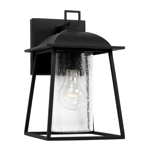 HomePlace by Capital Lighting Durham 10.50-Inch Outdoor Wall Light in Black by HomePlace by Capital Lighting 943611BK