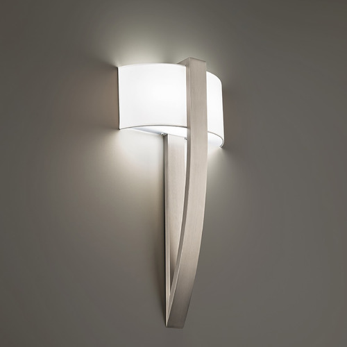 Curvana Brushed Nickel LED Sconce by Modern Forms