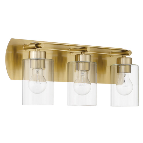 Craftmade Lighting Hendrix Satin Brass Bathroom Light