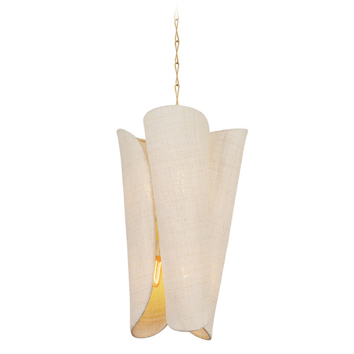 Hudson Valley Lighting Springhill Gold Leaf LED Pendant Light