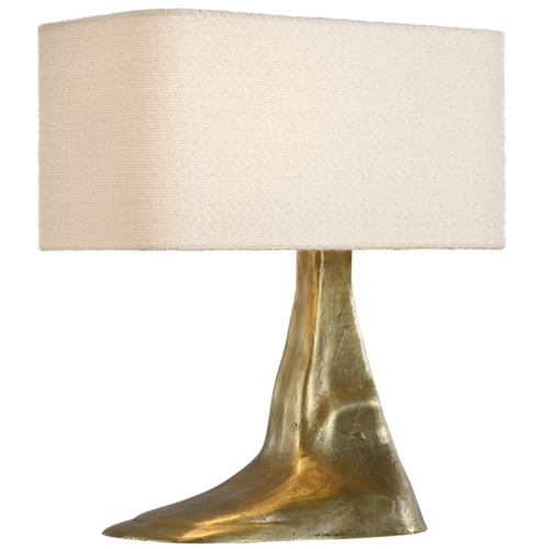 Visual Comfort Signature Collection Terra-Forma 23-Inch Right Table Lamp in Museum Brass by VC Signature AMB3080MBR-B