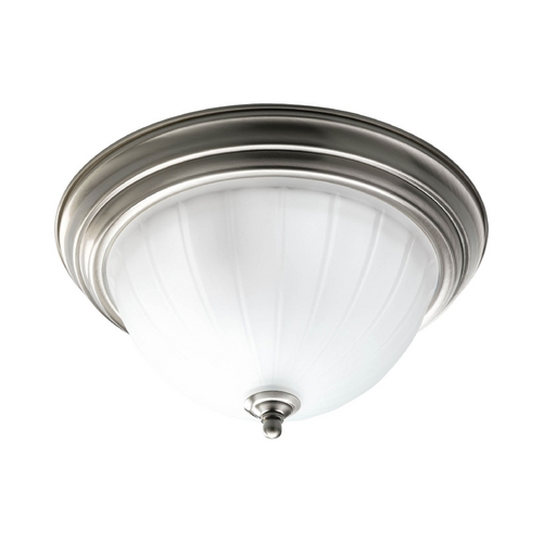 Progress Lighting 13.25-Inch Flush Mount in Brushed Nickel by Progress Lighting P3817-09