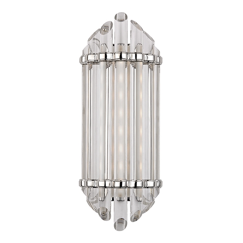 Albion Polished Nickel LED Bathroom Light by Hudson Valley Lighting
