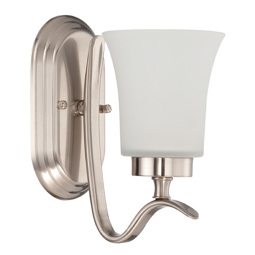 Northlake Satin Nickel Sconce by Craftmade Lighting