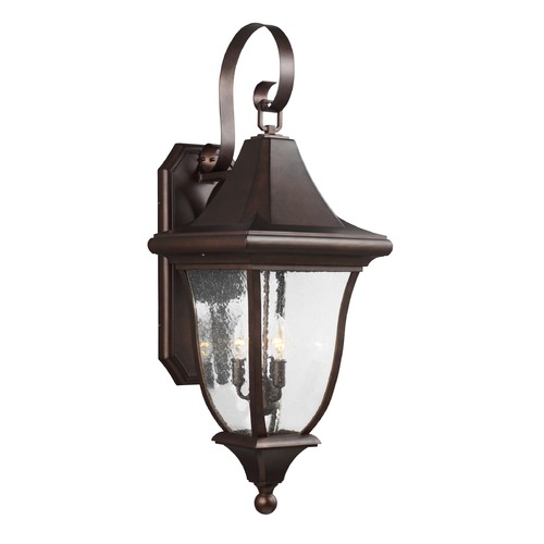 Oakmont 33.88-Inch Outdoor Wall Light in Bronze by Visual Comfort Studio