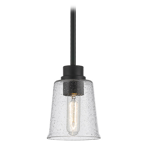Bohin Matte Black Mini Pendant by Z-Lite