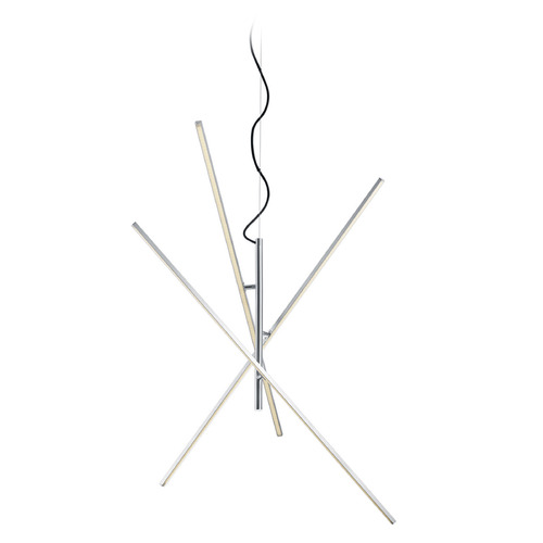 Arnsberg Tiriac Satin Nickel LED Pendant Light