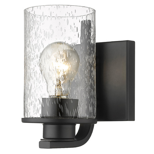 Beckett Matte Black Sconce by Z-Lite