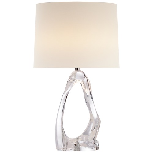 Visual Comfort Signature Collection Aerin Cannes Table Lamp in Clear Glass by Visual Comfort Signature ARN3100CGL
