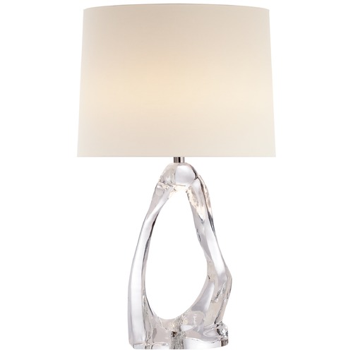 Aerin Cannes Table Lamp in Clear Glass by Visual Comfort Signature